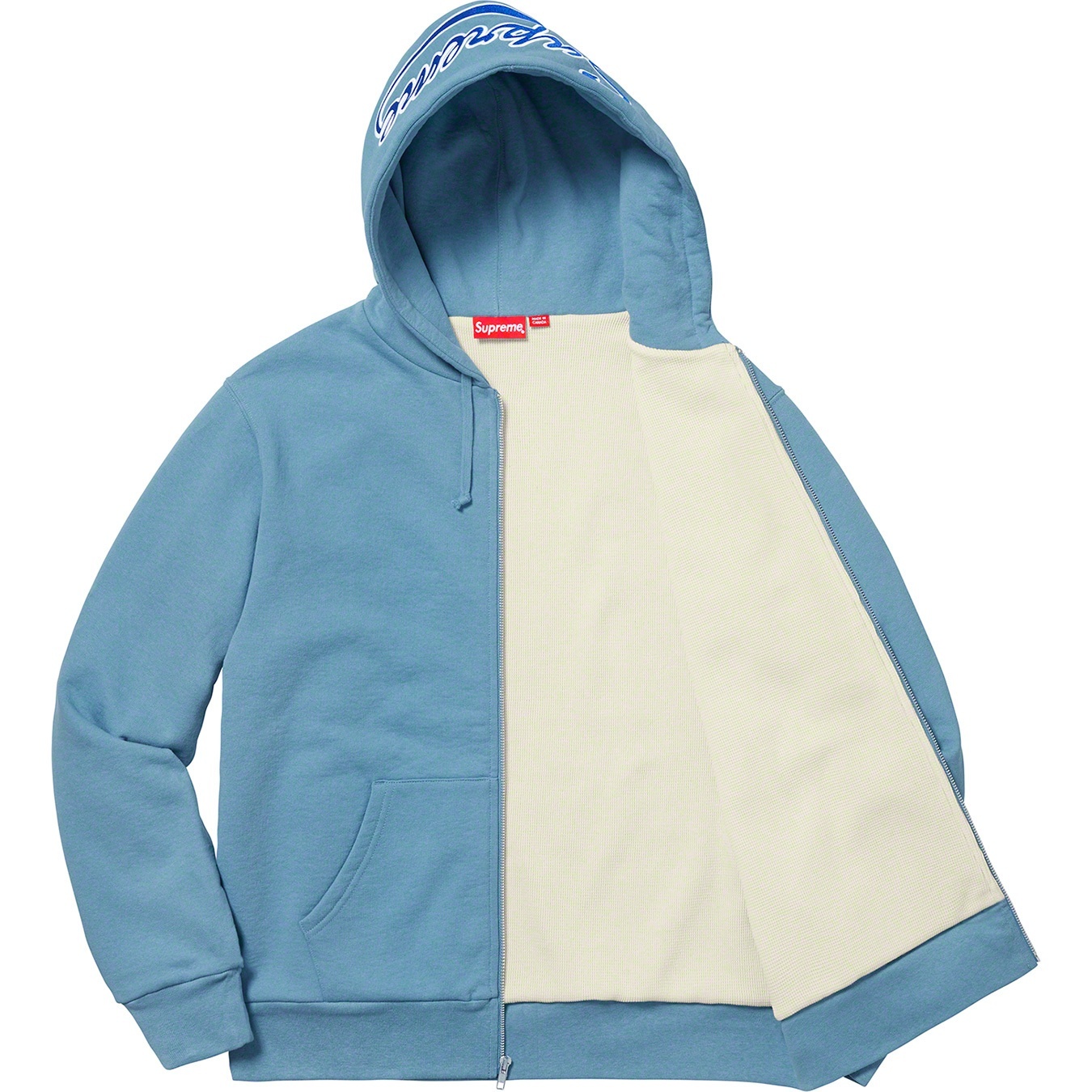 Thermal Zip Up Sweatshirt view 2